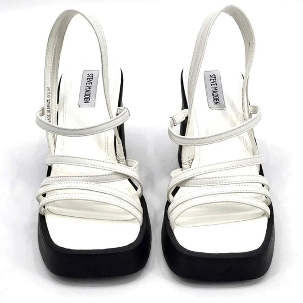 🌼💜💜NEW Steve Madden Kalani Strappy Chunky Platform Sandals Women's